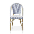 Navy and Natural Tone Side Chair (Set of 2) Z40792