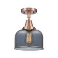 Antique Copper 8 inch Flush Mount Light L9641