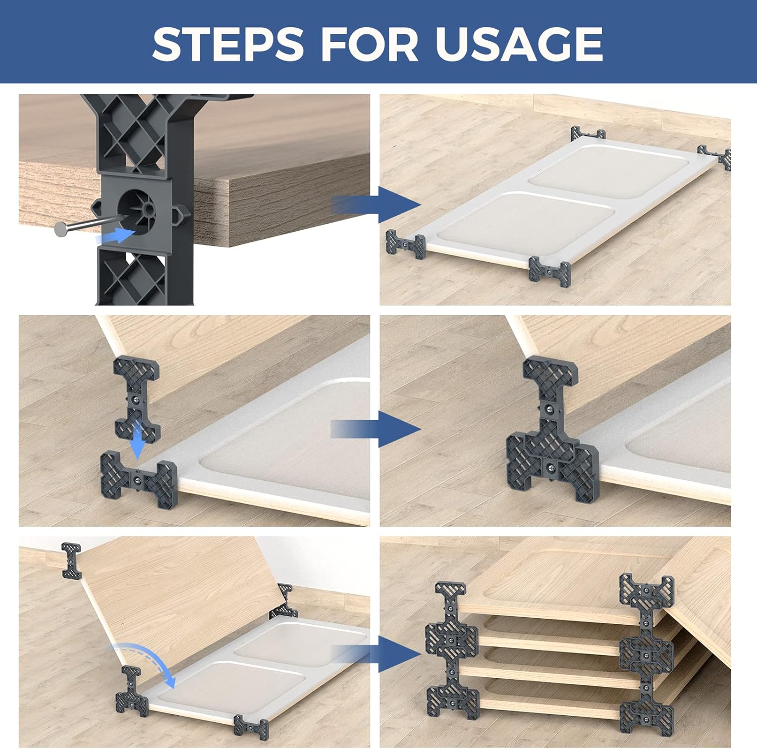 Paint Racks for Cabinet Doors, Pack of 12 D647