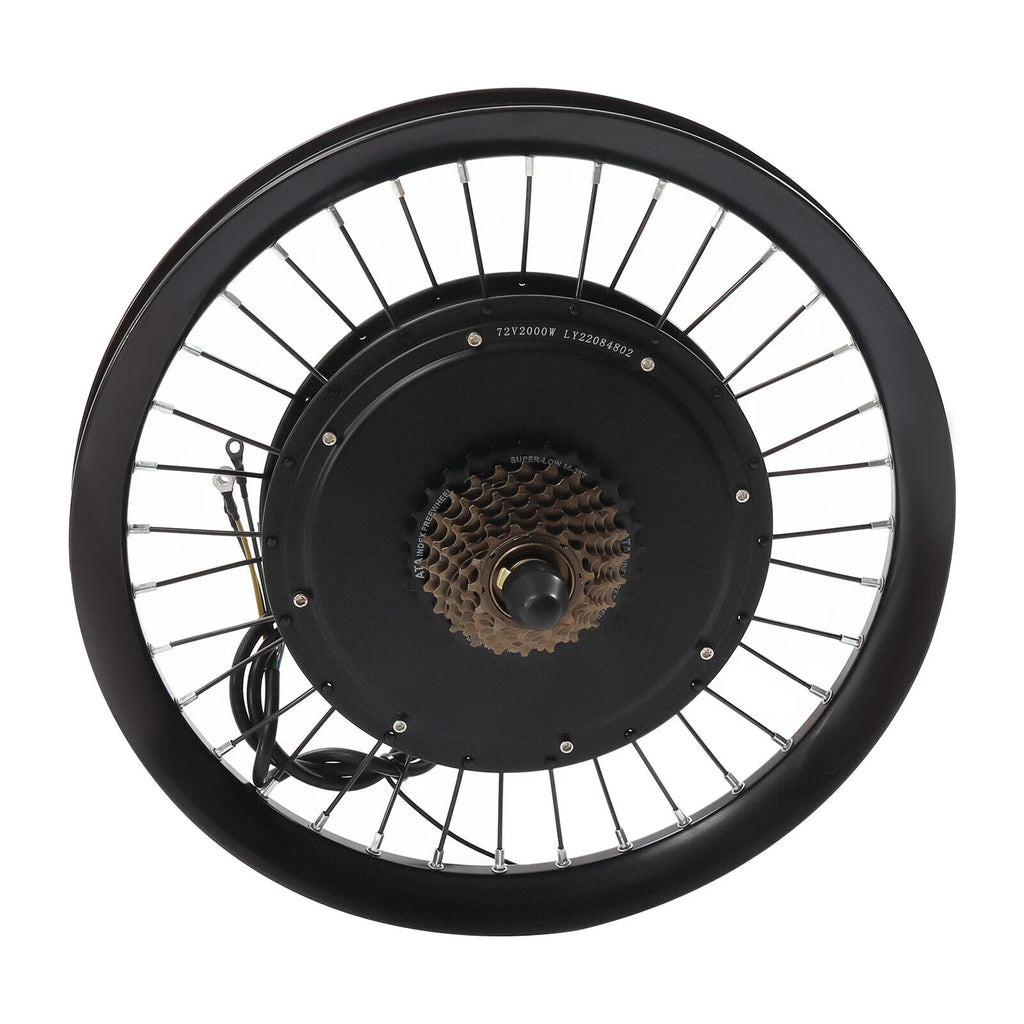 20'' Rear Wheel Electric Bicycle Conversion Kit 72V 2000W Z427