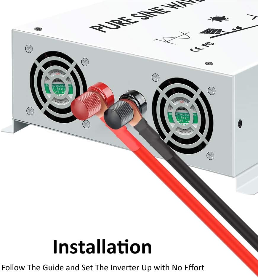 4000W 24V 120V Pure Sine Wave Power Inverter Z645