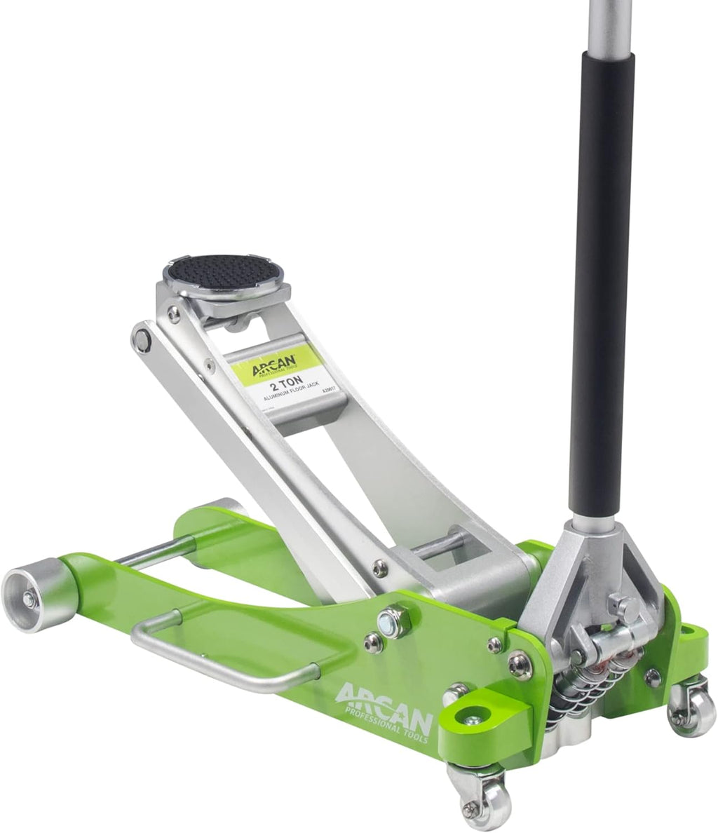 3-Ton Quick Rise Aluminum Floor Jack with Dual Pump Pistons A6914