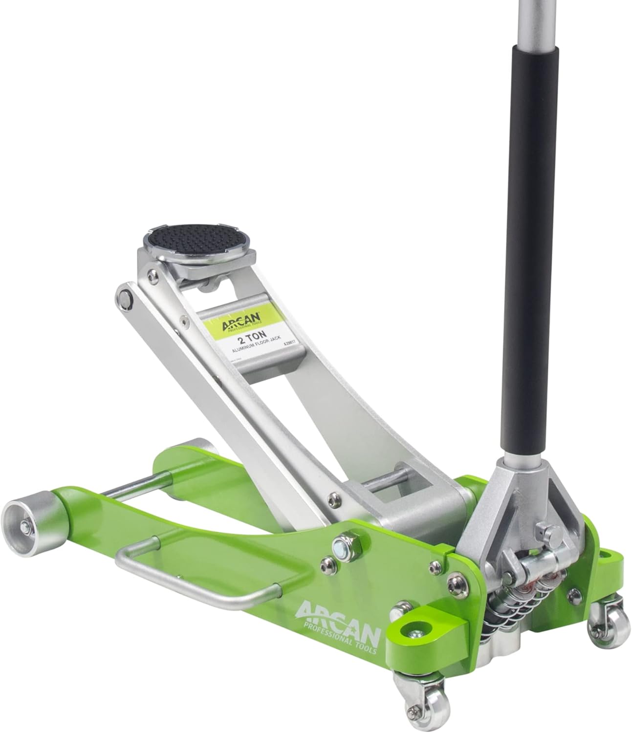 3-Ton Quick Rise Aluminum Floor Jack with Dual Pump Pistons A6914