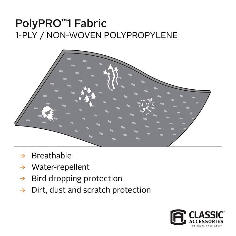 Gray Travel Trailer Cover V669