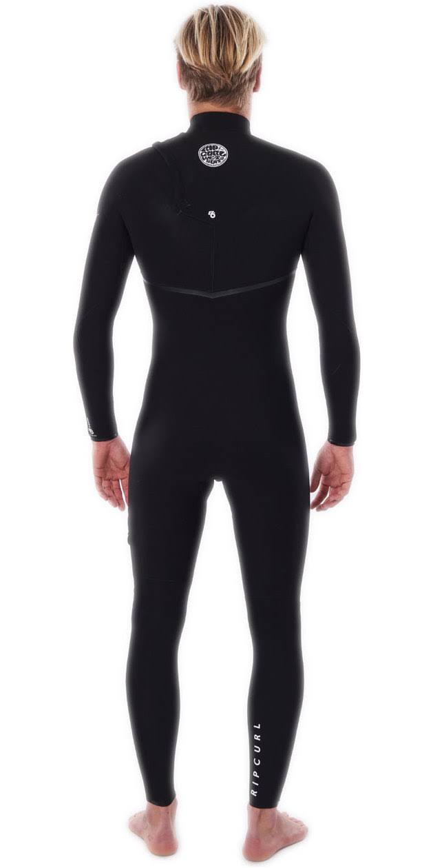 Black 3/2mm Zip Free Wetsuit Q669230
