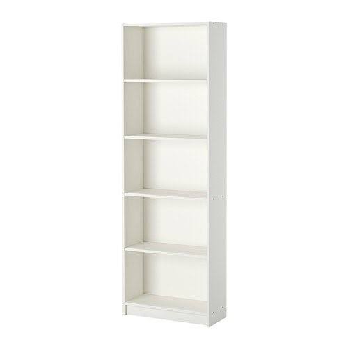 White Bookcase Shelving Unit P892