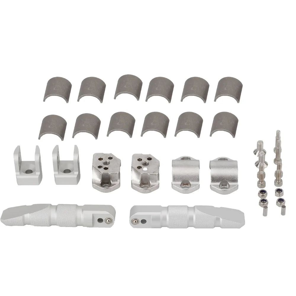 360 Rotatable Highway Crash Bar Foot Pegs T48284