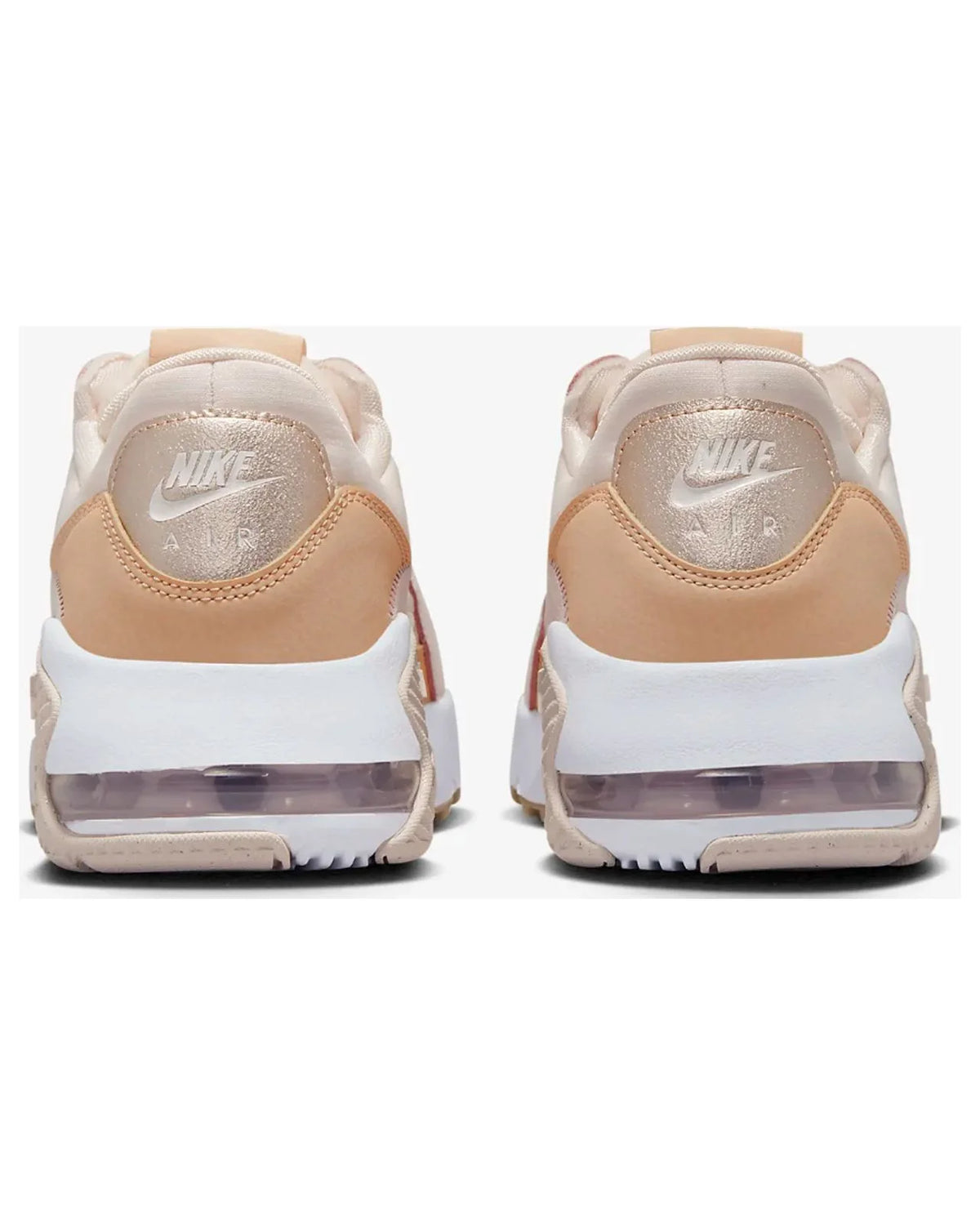 Soft Pink White Leather Running Shoes B655133