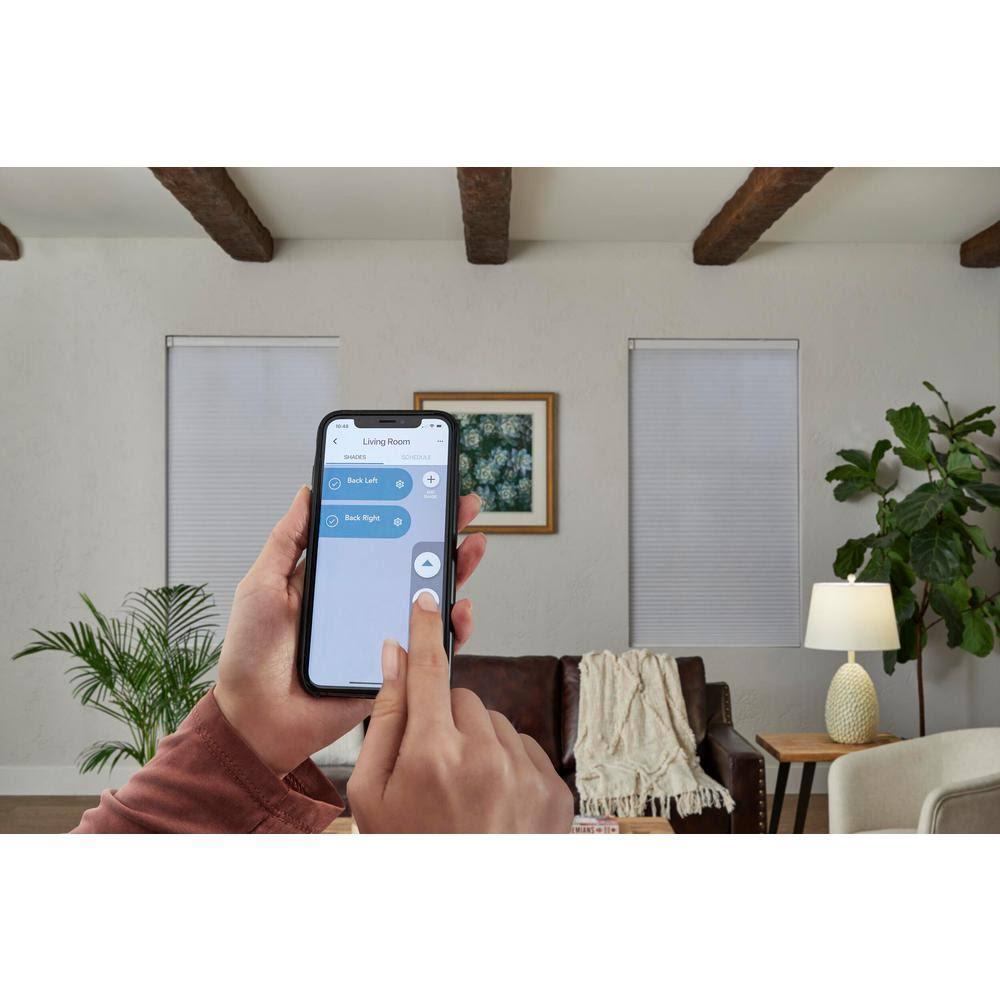 White Cordless Blackout Cellular Shade 30.75 in. W x 48 in. L G341