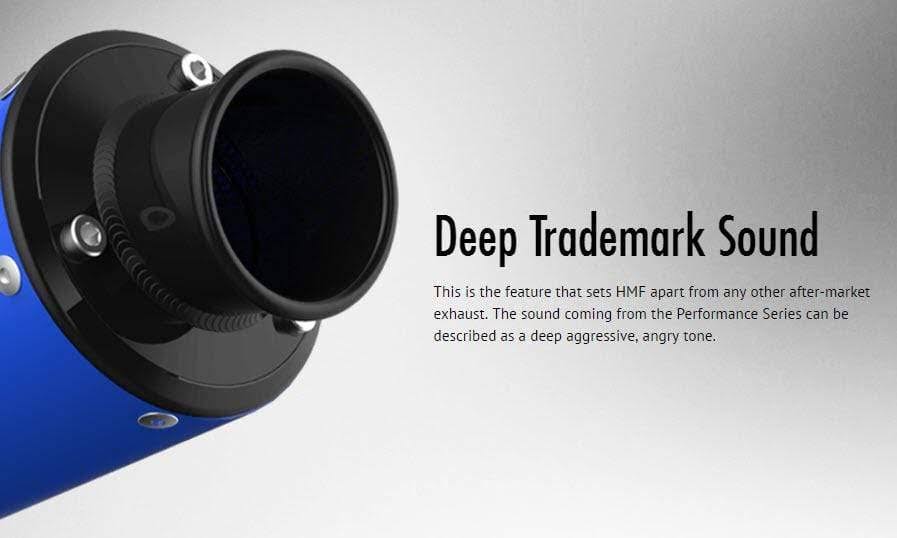 Black Performance Slip on Exhaust S968