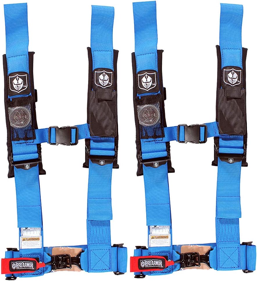 Red 4-Point Harness 3" Straps, 2 Pack G9584
