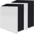 3 Packs True HEPA Replacement Filter with 9 Extra Activated Carbon Pre-Filters O5533