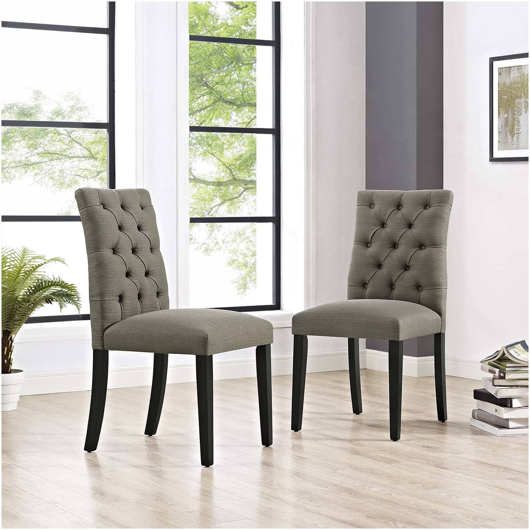 Granite Fabric Dining Chair Set of 2 P130