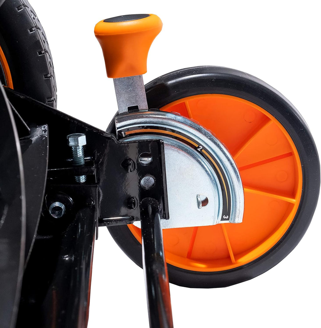 18-Inch 7-Blade Push Manual Reel Lawn Mower I575