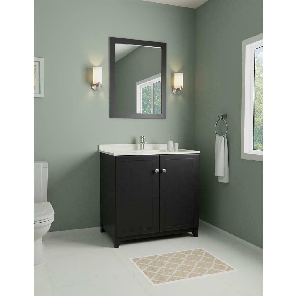 Satin Nickel Single Handle Bathroom Faucet J90058