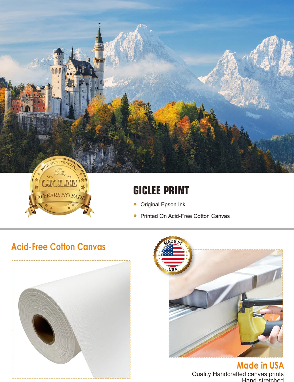 Giclee Print on Canvas Wall Art, 30x20"x1.5" Z667