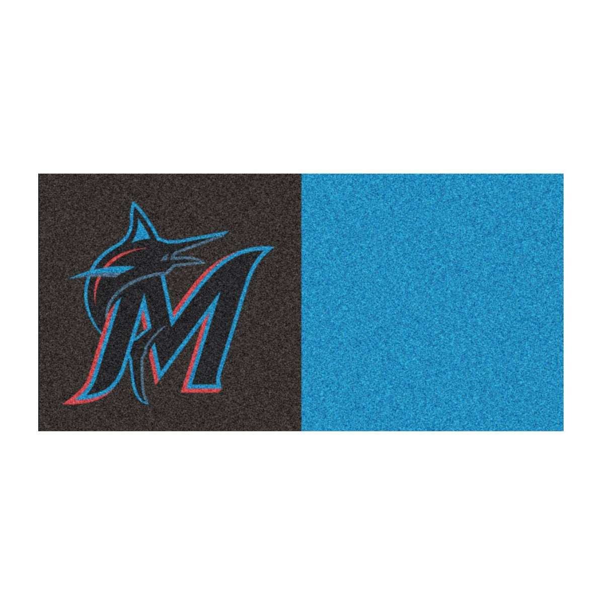Miami Marlins Carpet Tiles F242368