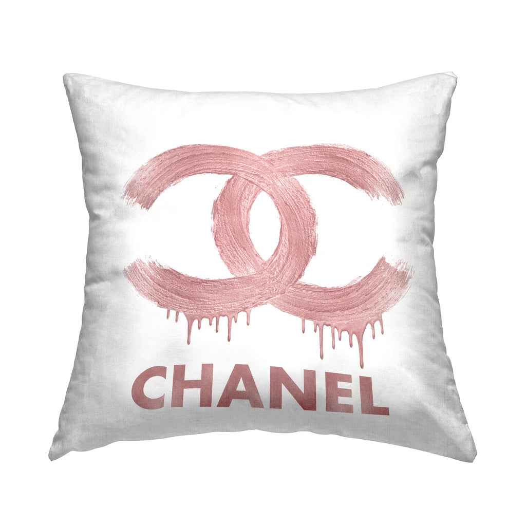 Pink Glam Throw Pillow R90612