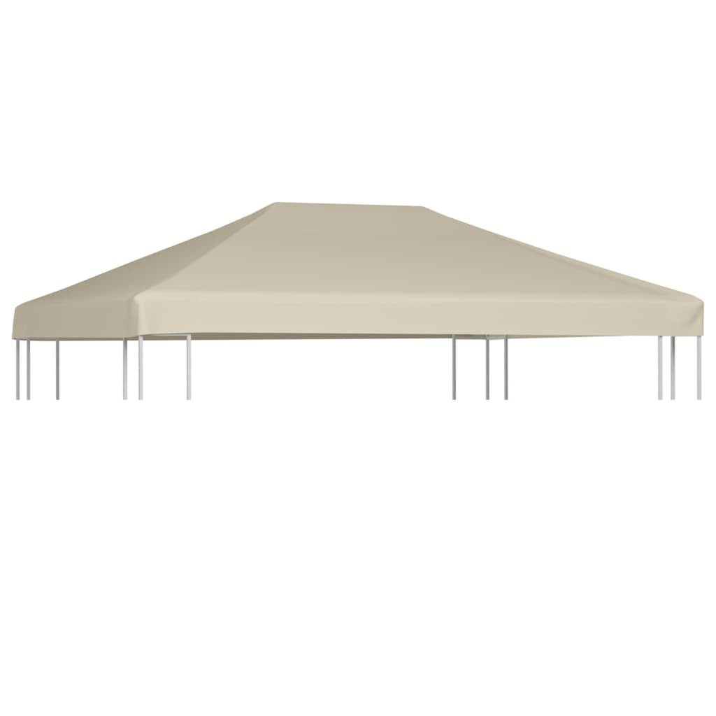 Roof Cover Sun Shade Canopy 13.1'x9.8' Heavy Duty Water-resistant Polyester D55128