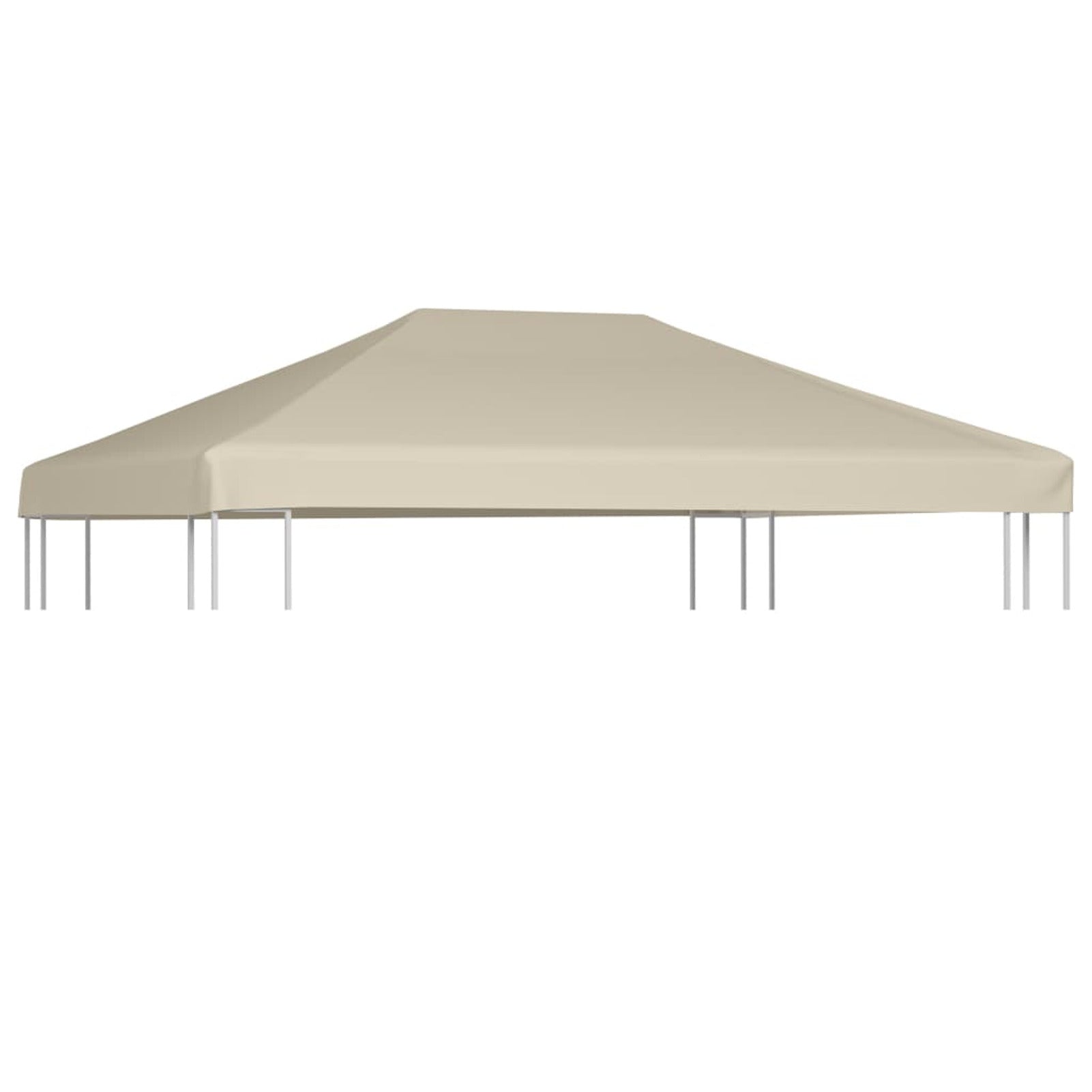 Roof Cover Sun Shade Canopy 13.1'x9.8' Heavy Duty Water-resistant Polyester D55128