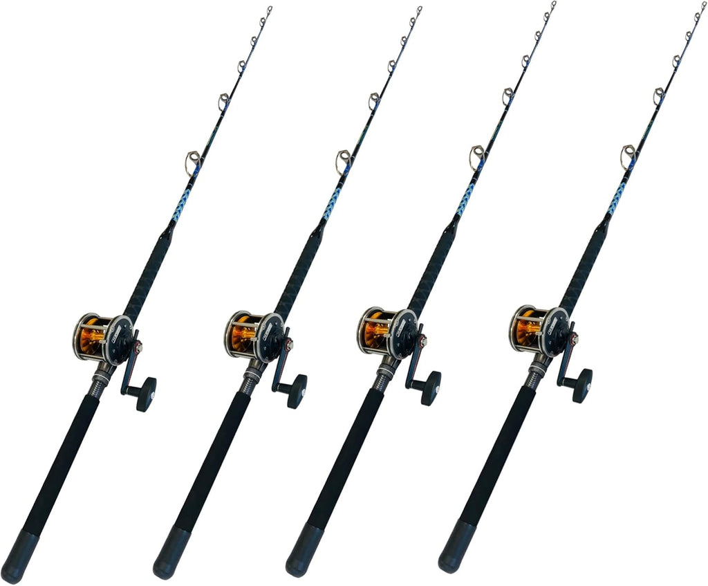 60-80 lb. 5'6" Boat Rod with Conventional Star Drag Reel H33556