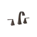Oil Rubbed Bronze Widespread Bathroom Faucet with Pop-Up Drain U201981