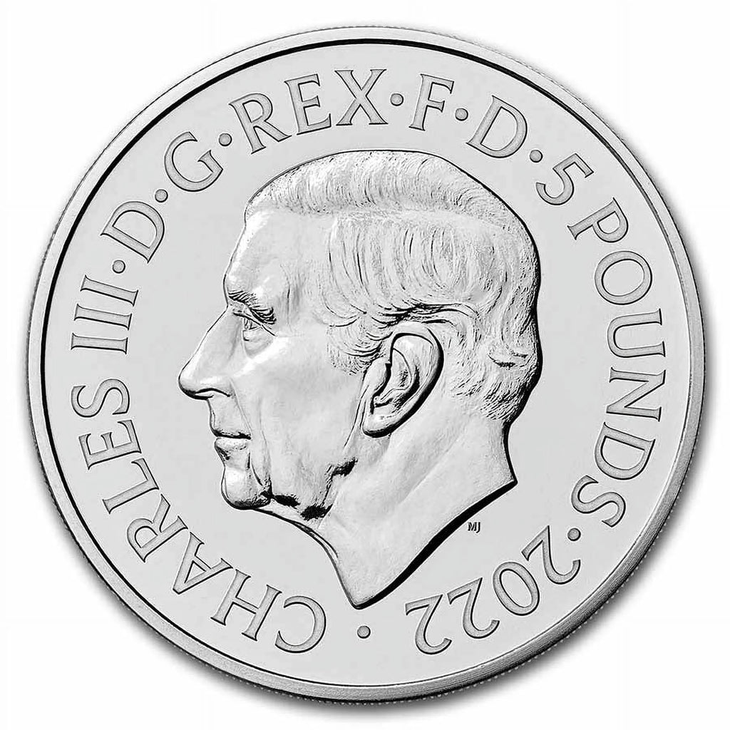 2022 Great Britain £5 Queen Elizabeth BU Coin K385380