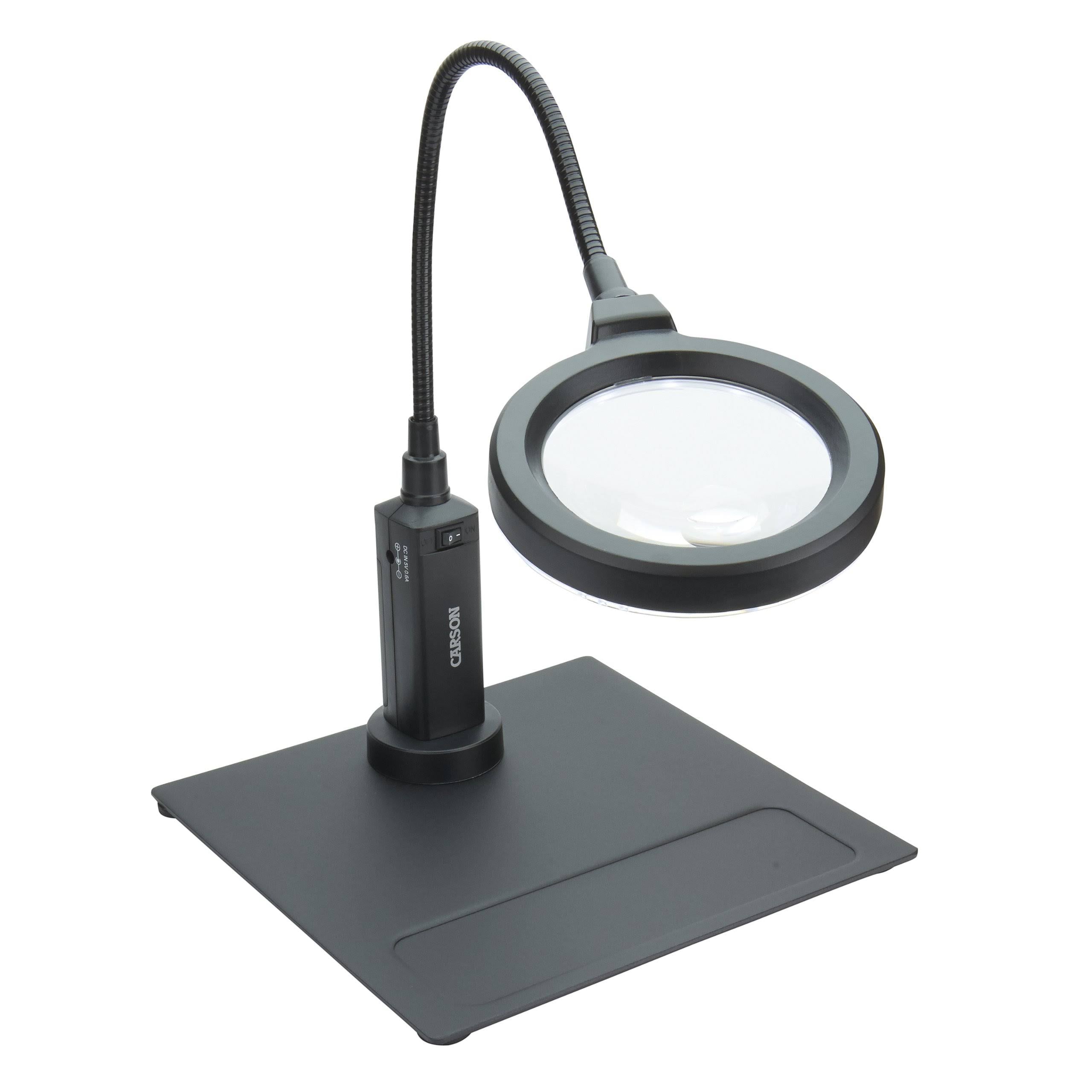 2x LED Lighted Magnifier with 4X Spot Lens O27576