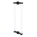 18 in. Back to Back Shower Door Pull Venetian Bronze O17624