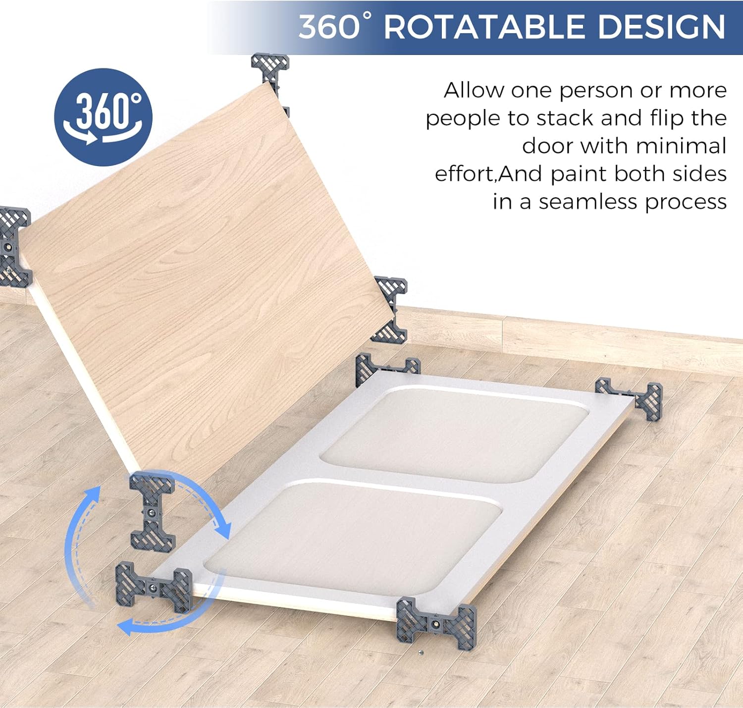 Paint Racks for Cabinet Doors, Pack of 12 D647