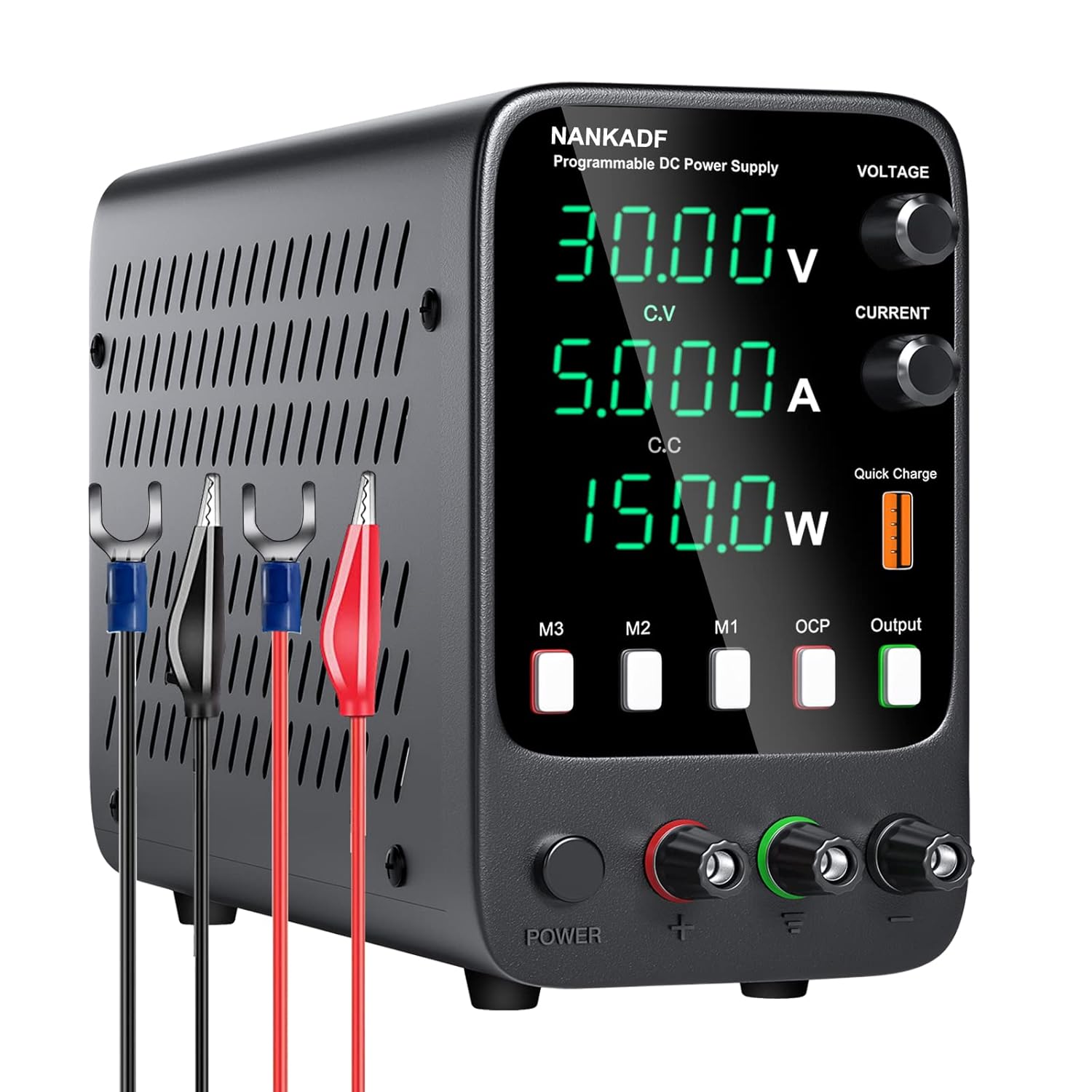 30V 5A Bench Power Supply with LED Display C2631