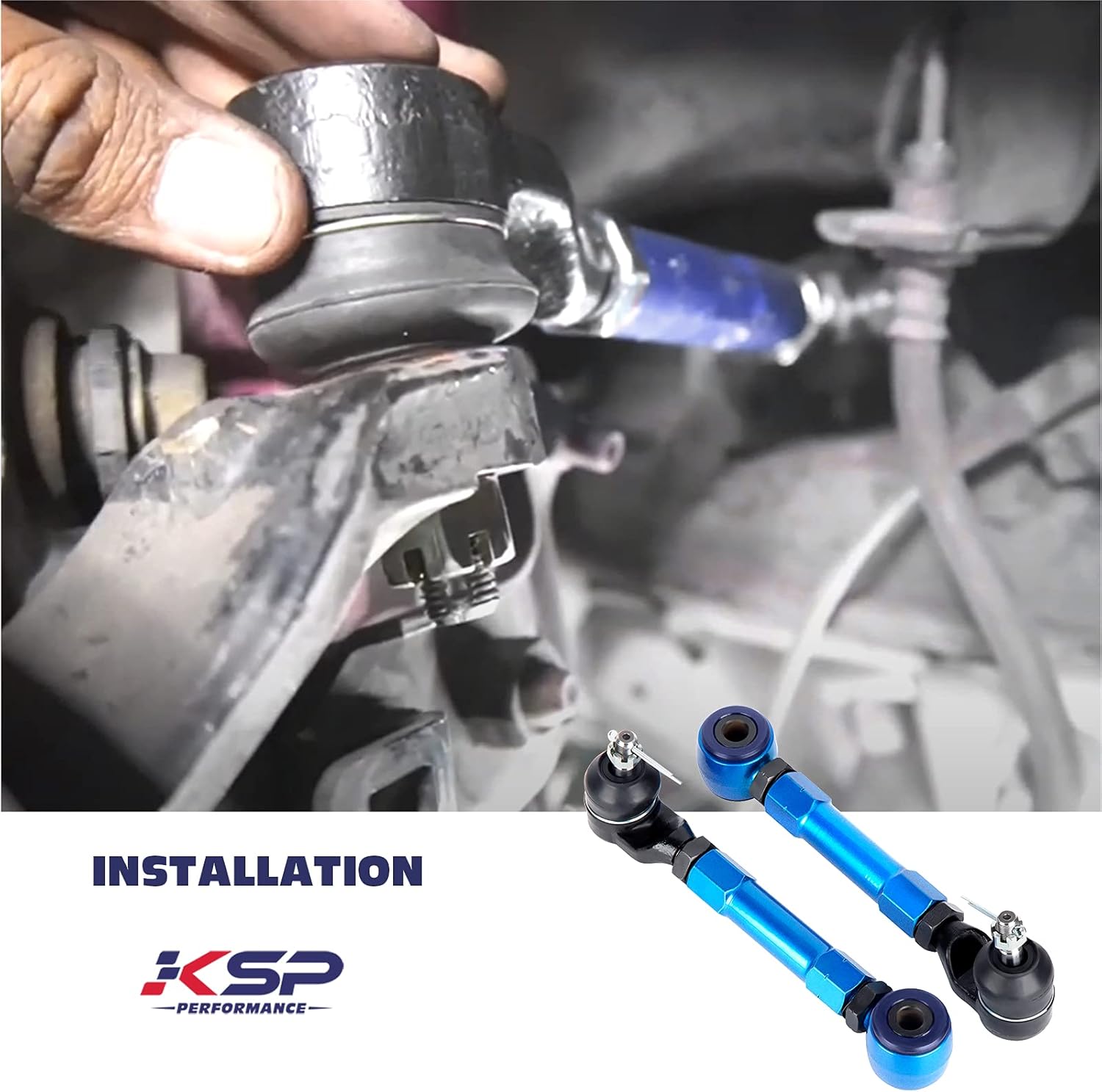 Lower Camber Arms Adjustable Blue Rear Camber Kits P721545