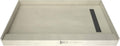 Shower Pan Kit with Flashing, Right Drain, Single Curb Shower Base, 60" Width x 42" Depth V946520