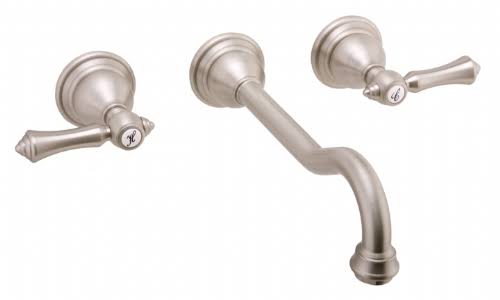 Wall-Mounted Lavatory with Cross Handles G7236