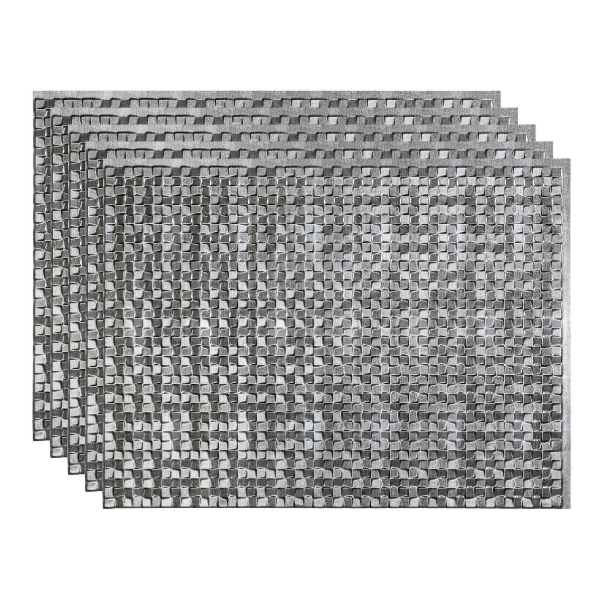 18in x 24in Silver Backsplash Panel (5 Pack) U95068