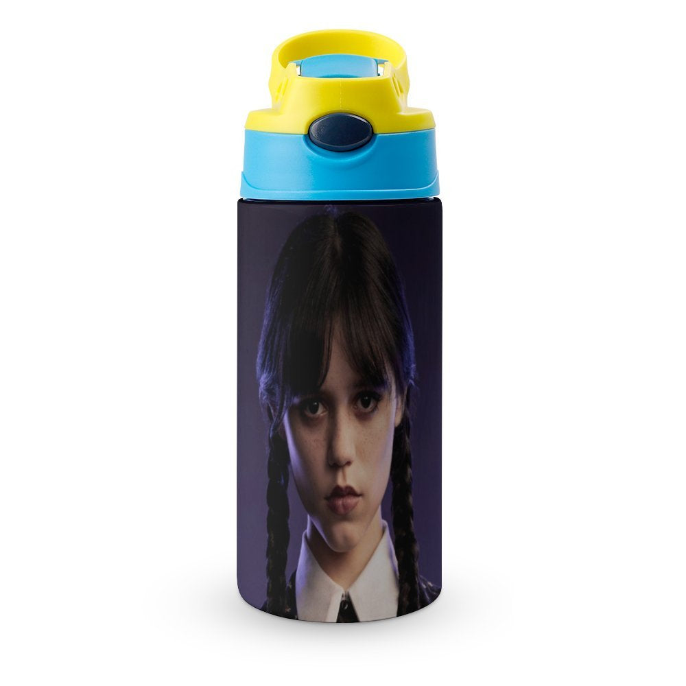 Stainless Steel Vacuum Insulated Water Bottle With Straw E802392
