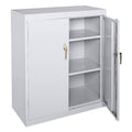 Commercial Storage Cabinet, Dove Gray, 42 in H x 46 in W x 24 in D T253