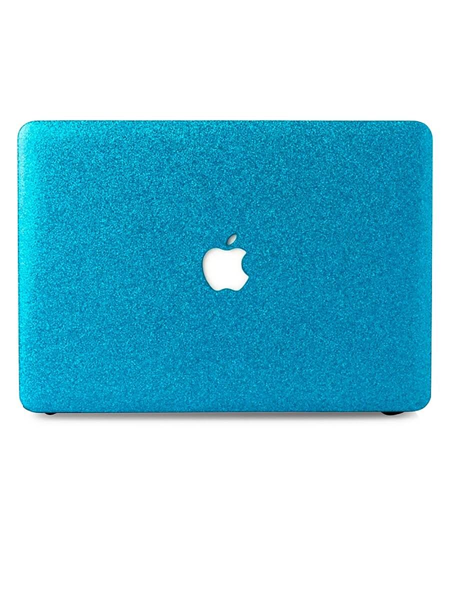 Aqua Glitter MacBook Case E286022