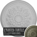 15 3/4x22OD x 5/8x22P Ceiling Medallion, Hand-Painted W711754
