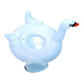White Inflatable Baby Seat Pool Ride-On X622384