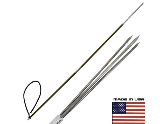 Carbon Fiber 2 Pole Spear 3 Prong Paralyzer Hawaiian Sling, 7-Feet K898802