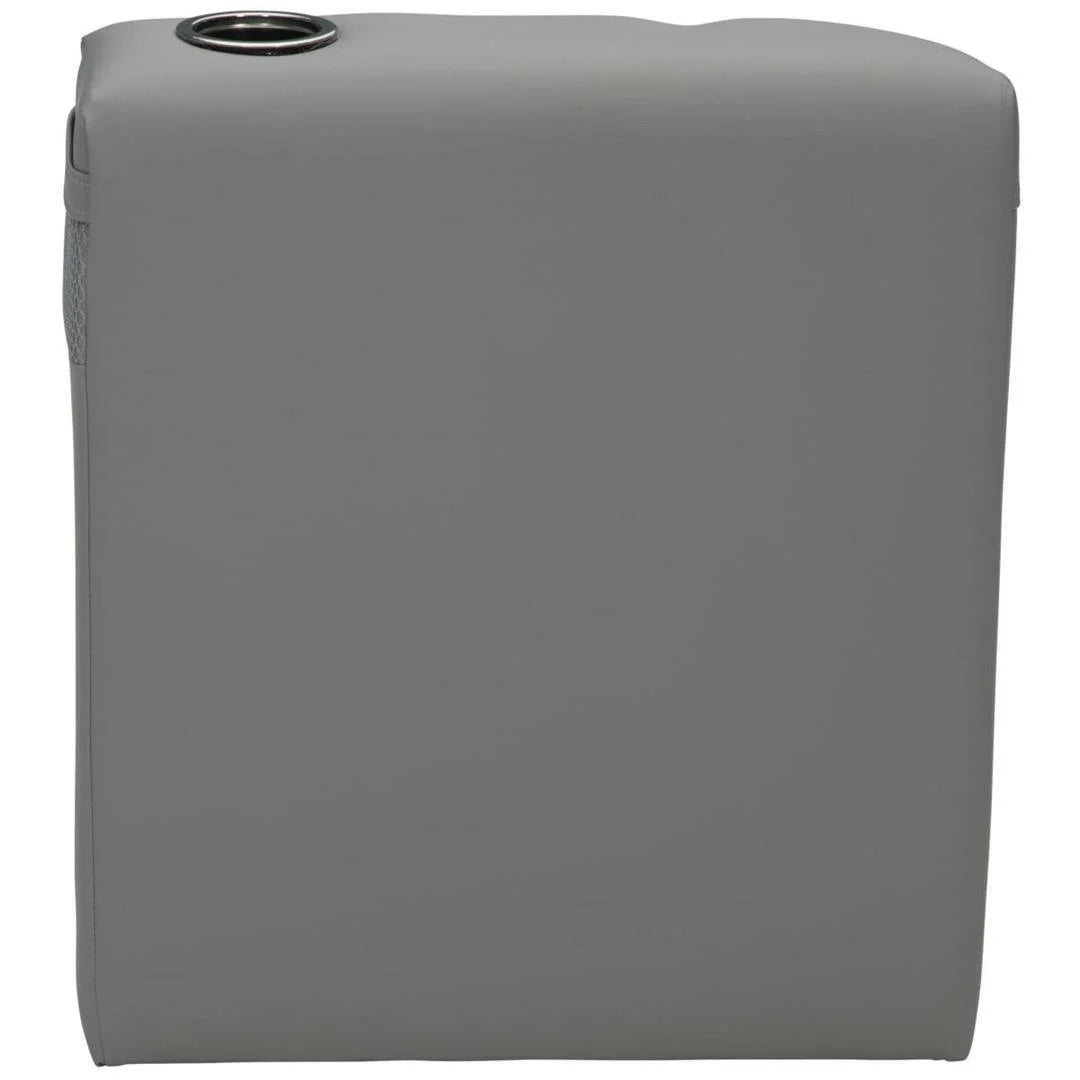 Charcoal Pontoon Furn Arm Rest K956