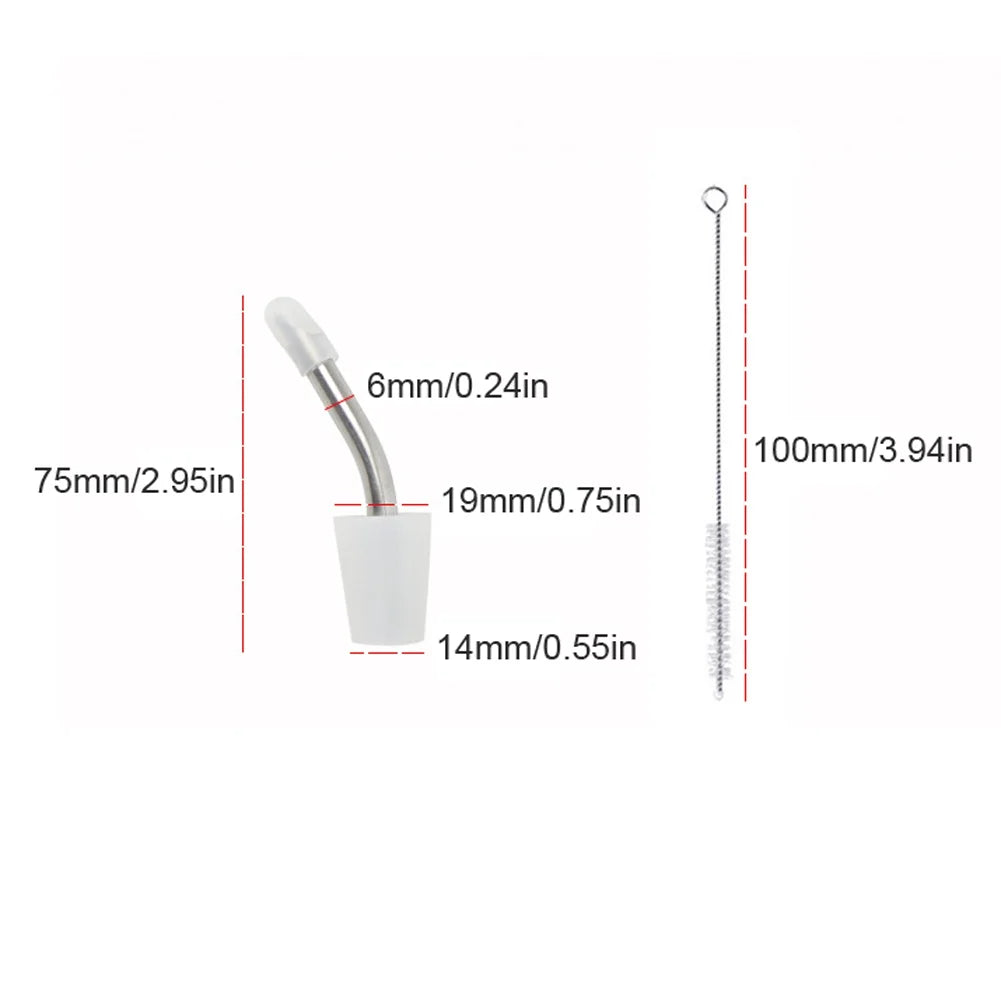 304 Stainless Steel Kettle with Spout Conversion Fitting X43160