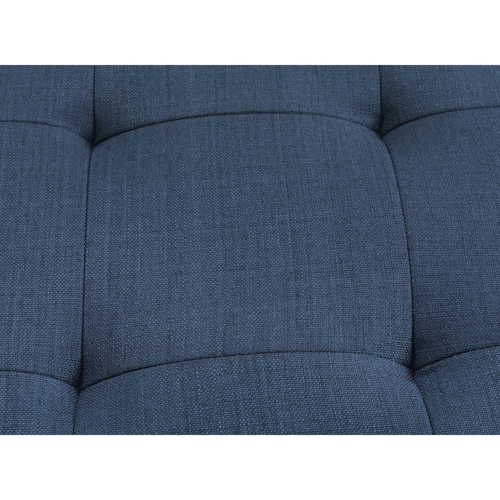 Gray Tufted Ottoman U701
