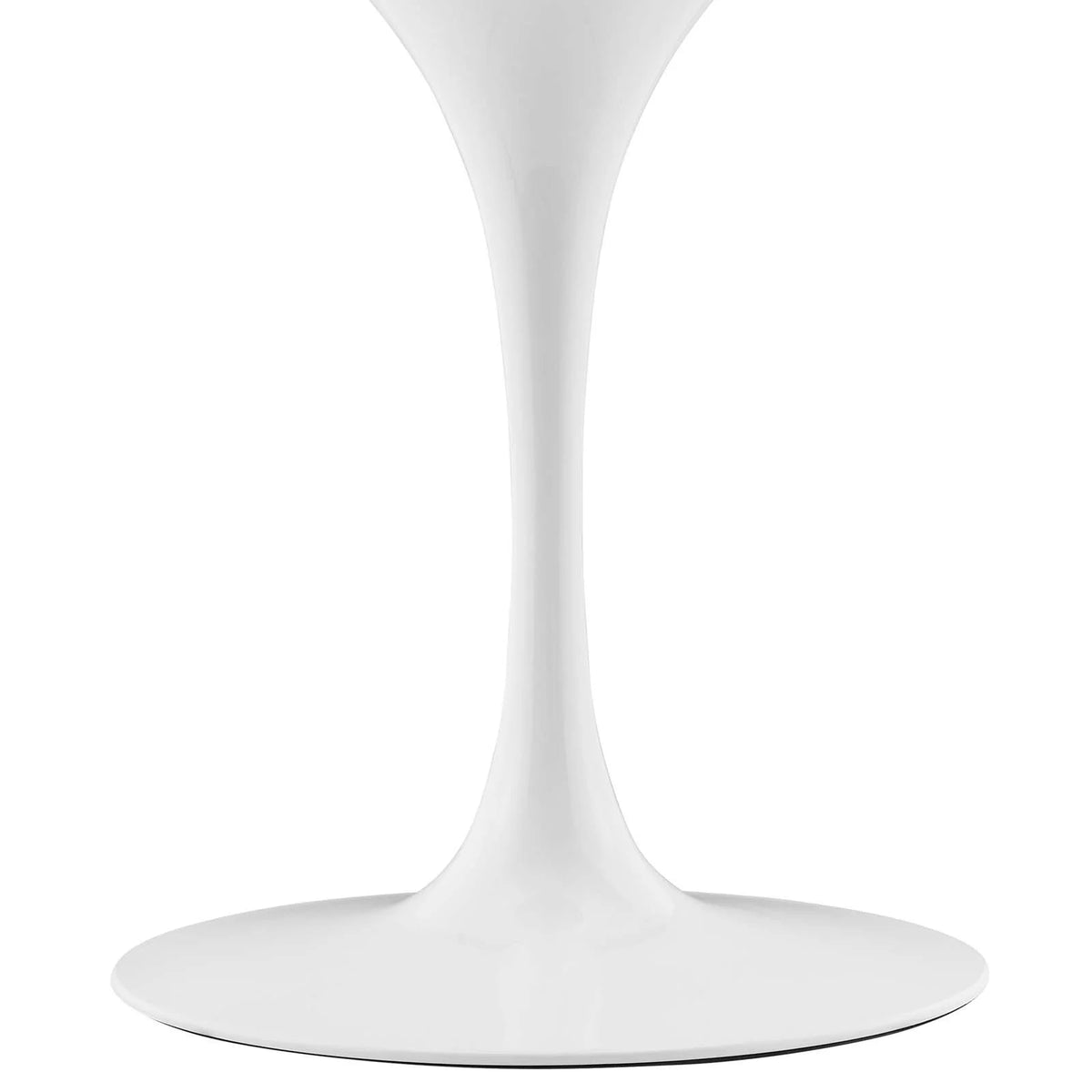 White Oval Wood Dining Table G802763
