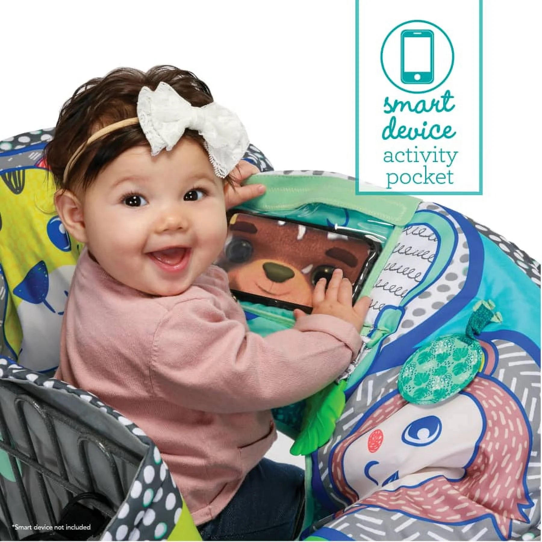 Shopping Cart Cover & Play Mat, Multicolor U683