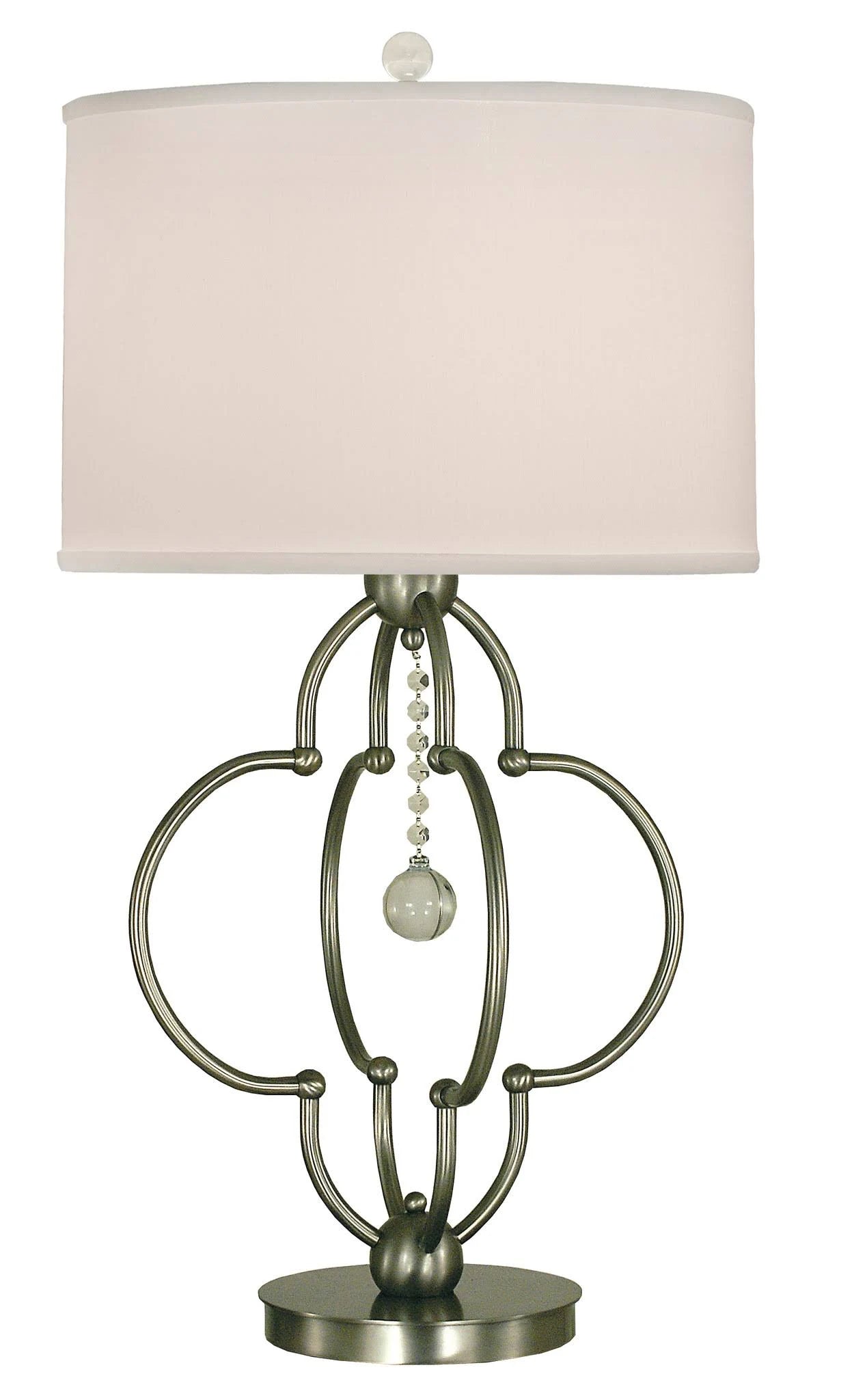 Brushed Nickel 1-Light Table Lamp Z2303