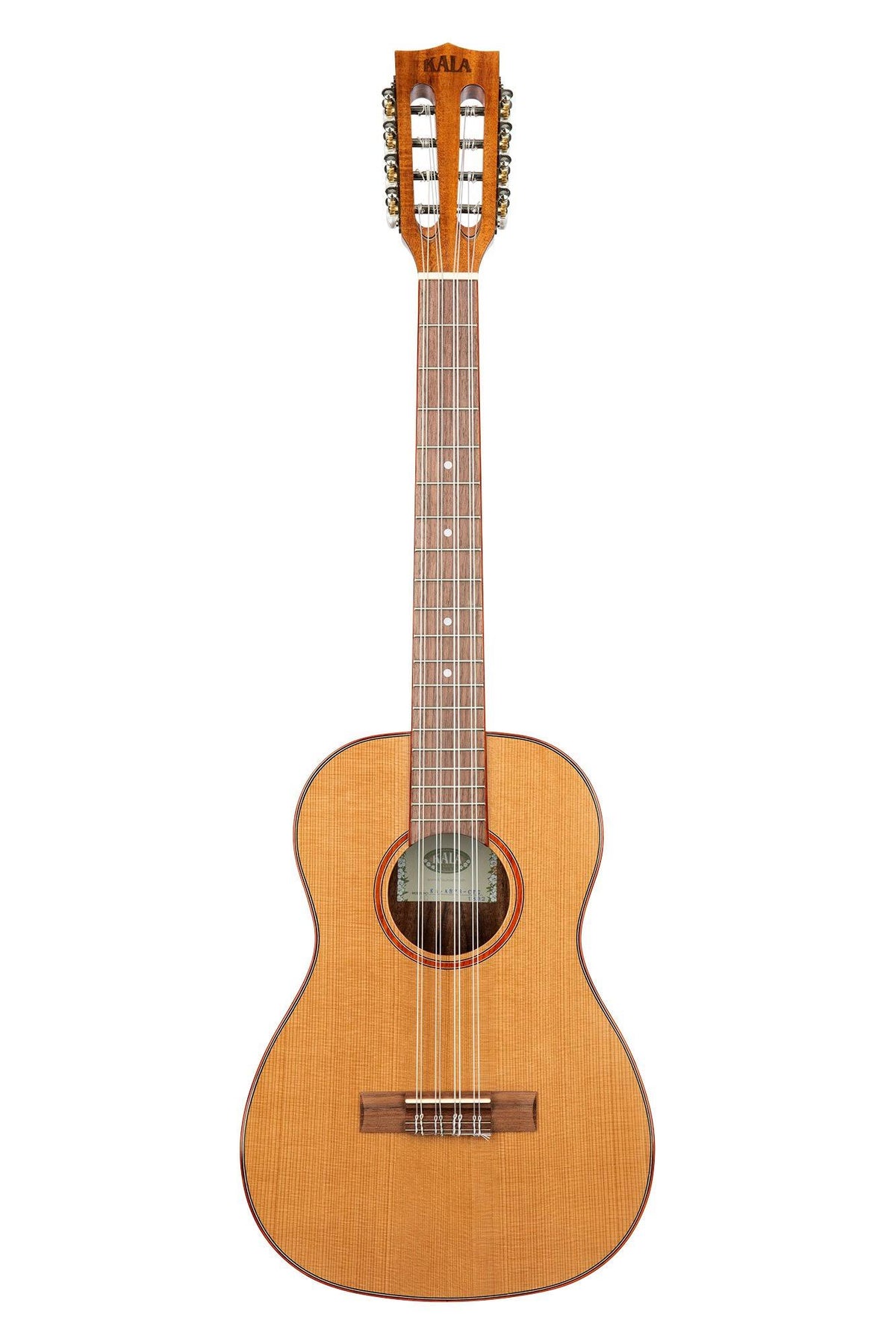 Solid Cedar Acacia 8 String Baritone Ukulele X682328