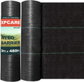5oz Pro Weed Barrier Landscape Fabric Ground Cover Heavy Duty Dual Layer Gardening Mat T90565