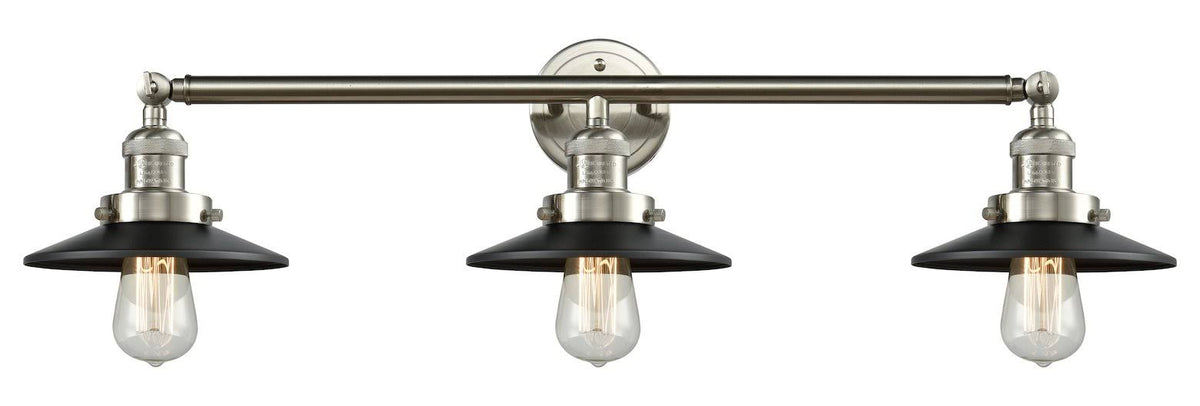 Railroad 3 Light Bathroom Fixture Q775229